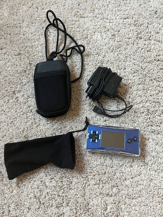 Nintendo Game Boy Micro blau mit original Ladekabel | Acheter sur Ricardo