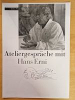 Hans Erni, Original Autogramm mit Taube