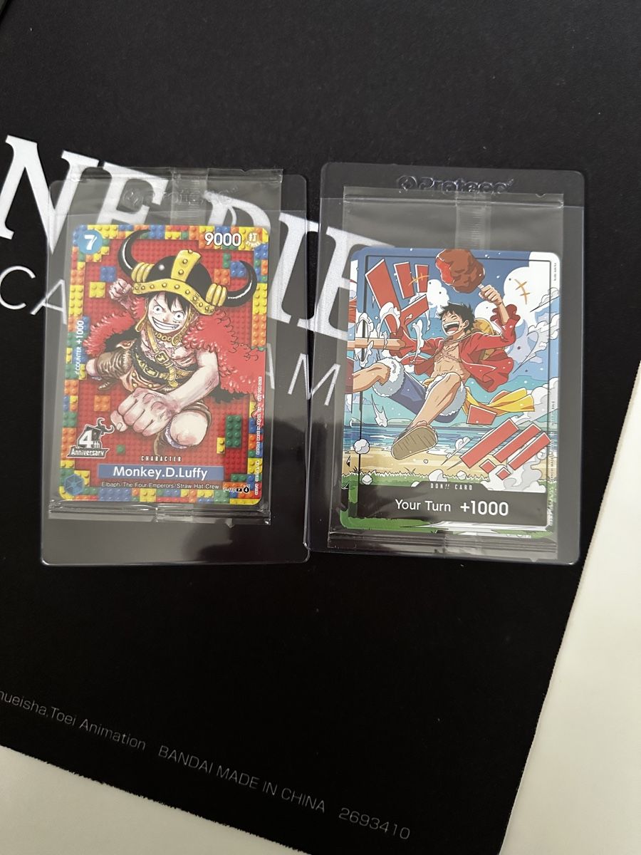 Cartes: One Piece Karten Monkey.D.Luffy Set gut erhalten – Neuf avec emballage d'origine à Bern par ick_c5wr
