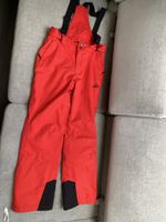 Skihose McKinley rot mit Trägern Grösse 48 