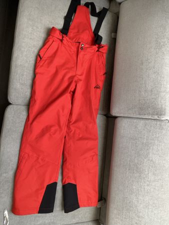 Skihose McKinley rot mit Trägern Grösse 48 
