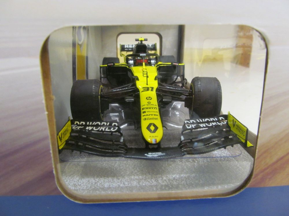 La Renault RS 20 du British Grand Prix 2020 disponible chez Solido au 1/18 - Mininches
