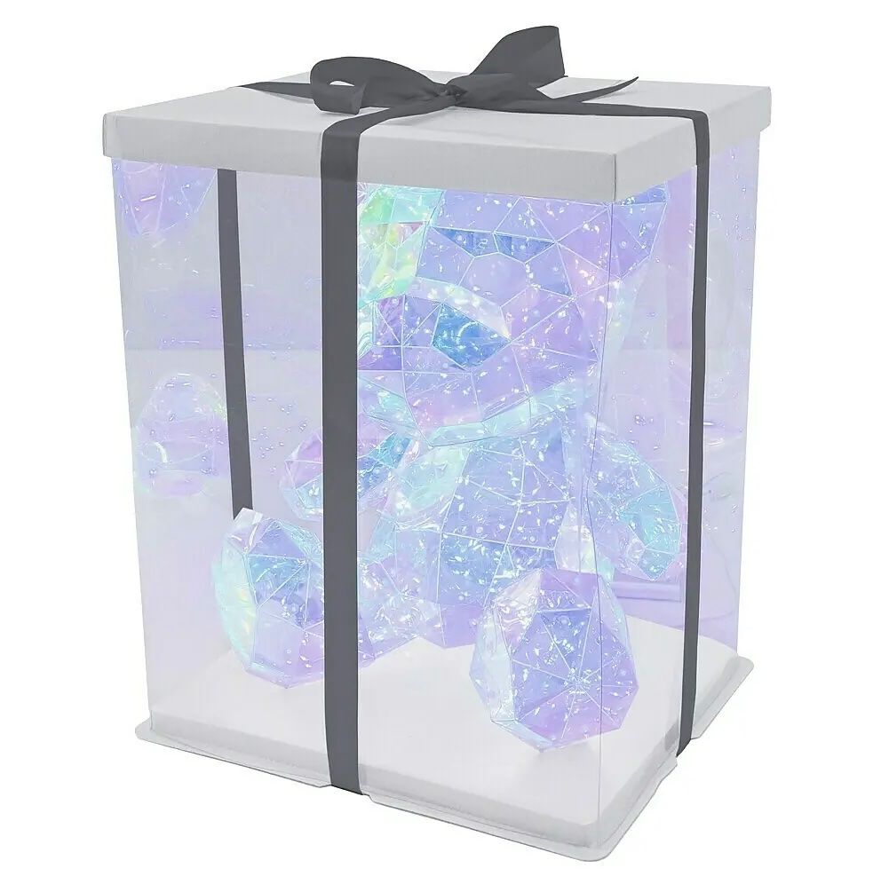 Lampade: Traumhafte Bär LED-Dekoleuchte mit Glitzereffekt 40cm – Nuovo e nell'imballaggio originale da Basel venduto da Seifehuesli 6