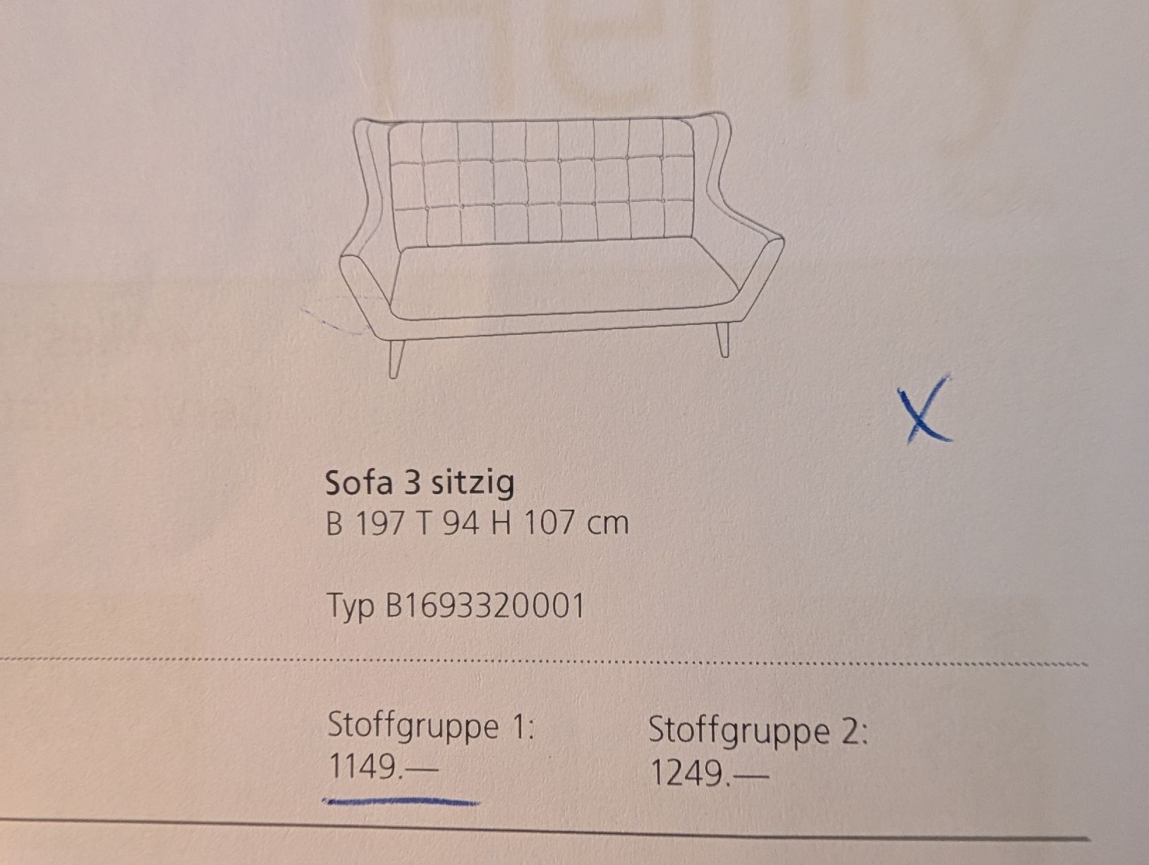 Livique Sofas: Sofa 3-sitzig inkl. Hocker, super Zustand – Neuf (Voir description) à Kaltbrunn par pedalo87 4