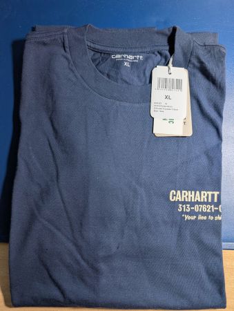 Carhartt WIP Tshirt Blau XL NEU