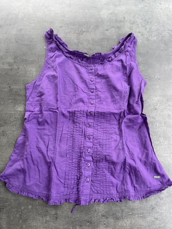 S.Oliver Sommer Top Lila, Grösse 42 Top Zustand!