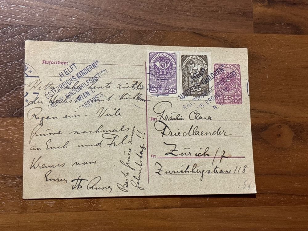 Briefmarken Österreich 1920 Deutschösterreich | Kaufen auf …