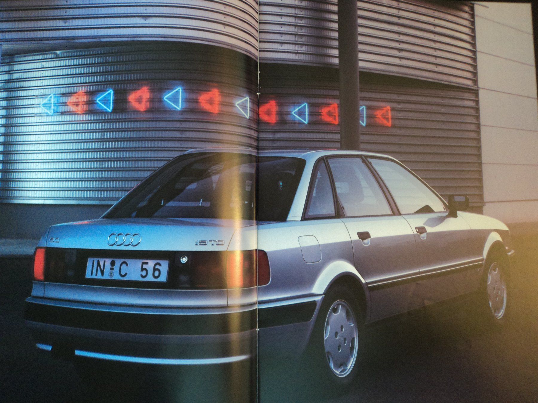 Audi Dokumente: Prospekt Audi 80 1.9 TD 1993 – Gebraucht aus Schwarzenburg von modelCARama