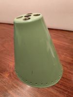 50er Rockabilly Lampenschirm Mintgrün m Lochrand Stil Nuovo