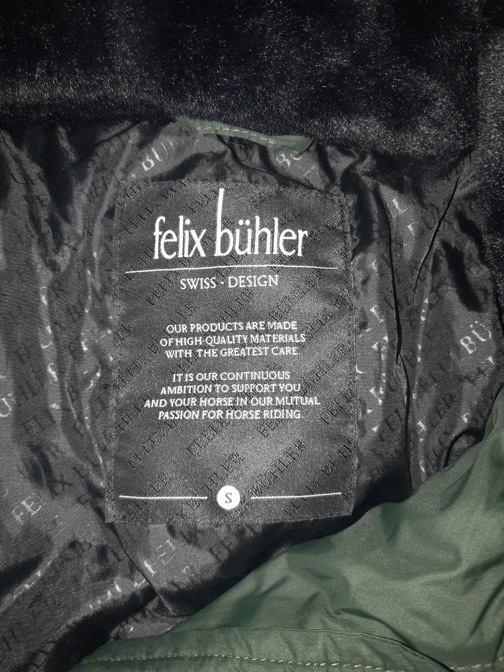 Felix Bühler Giacche: Felix bühler Winterjacke grün Gr. S – Usato da Studen SZ venduto da Kbybrig 2