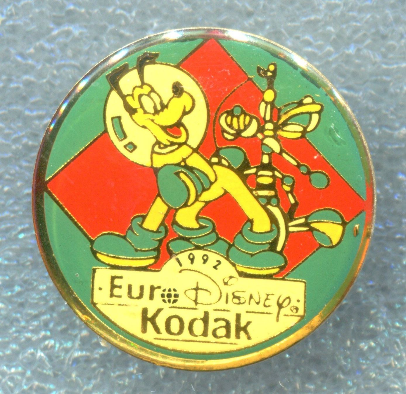 Disney Plaquettes & Badges: Euro Disney Kodak 1992  Goofy – D'occasion à Winterthur par Sammleroase