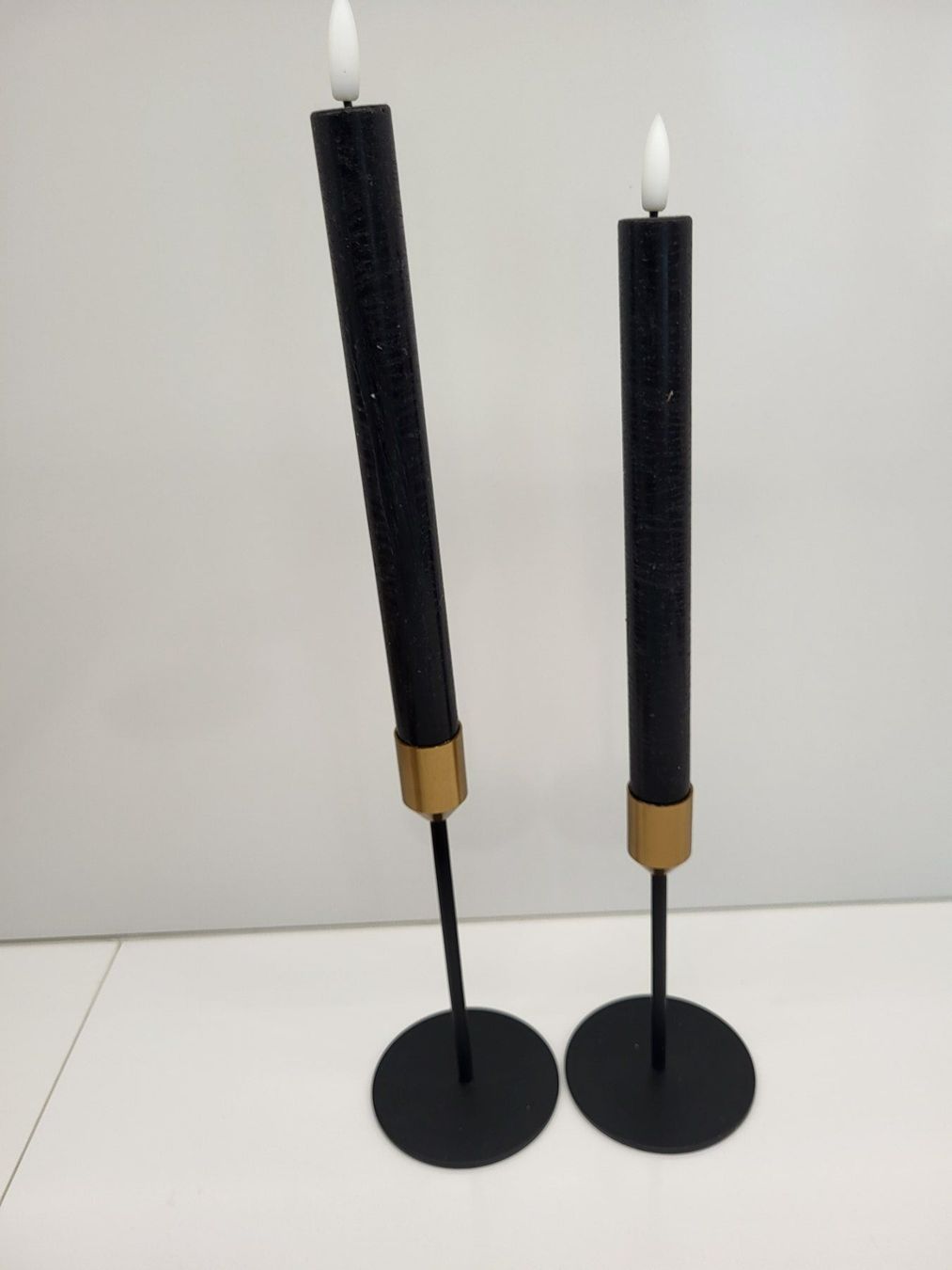 Portacandele: 4 Kerzenhalter  mit 2 LED Kerzen – Usato da Grüsch venduto da Marianna05 2