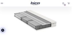 BICO TASCHENFEDERKERNMATRATZE in ÜBERLÄNGE 140 x 210 cm