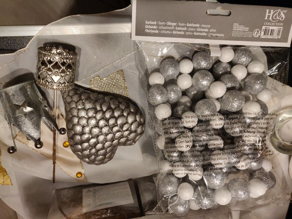 Weihnachtsdeko Silber Diverses Kaufen auf Ricardo