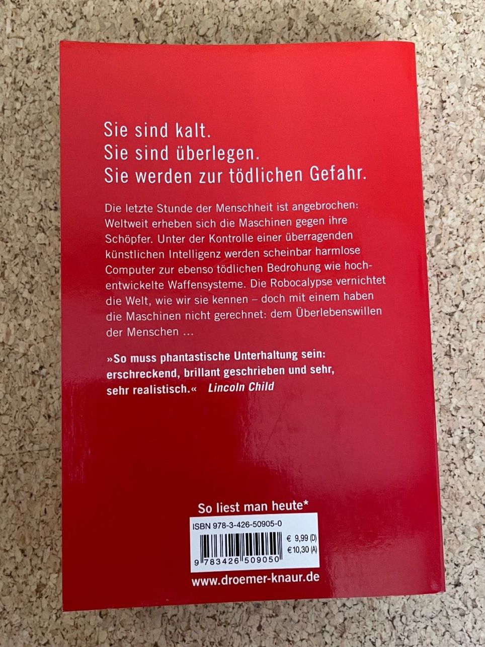 Bücher: Taschenbuch "Robocalypse", Daniel H. Wilson – Gebraucht aus Grosswangen von Vita500 1