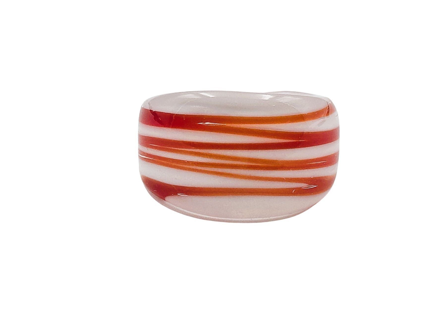 Murano Anelli: Ring Murano Glas G 53 Breite 14mm – Nuovo e nell'imballaggio originale da Oberkulm venduto da Murano-Schmuck 3