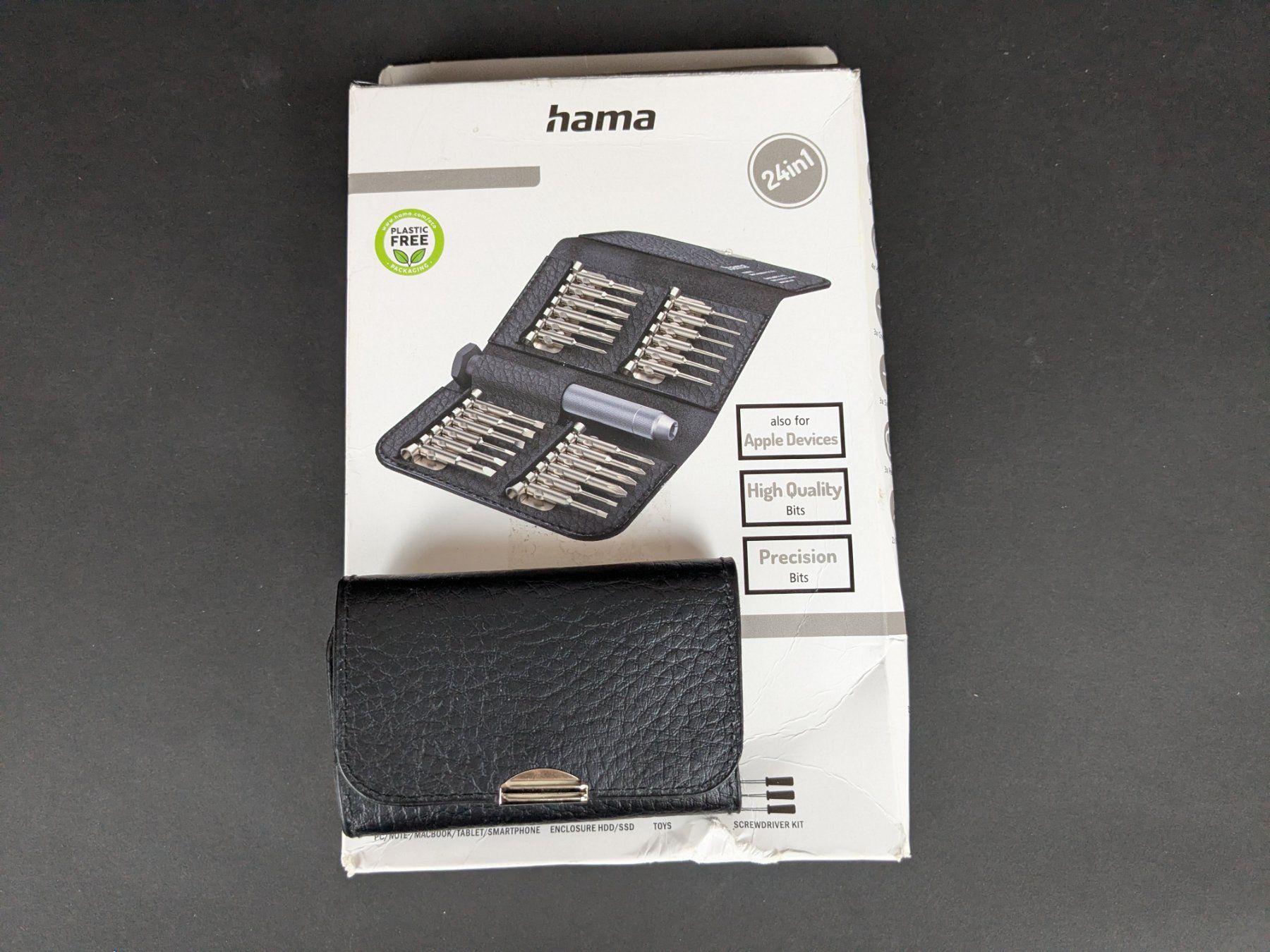 Hama Tutti gli attrezzi: HAMA Mini-Schraubendreher-Set 24in1 – Nuovo (secondo la descrizione) da Thun venduto da Restwert_Thun 2