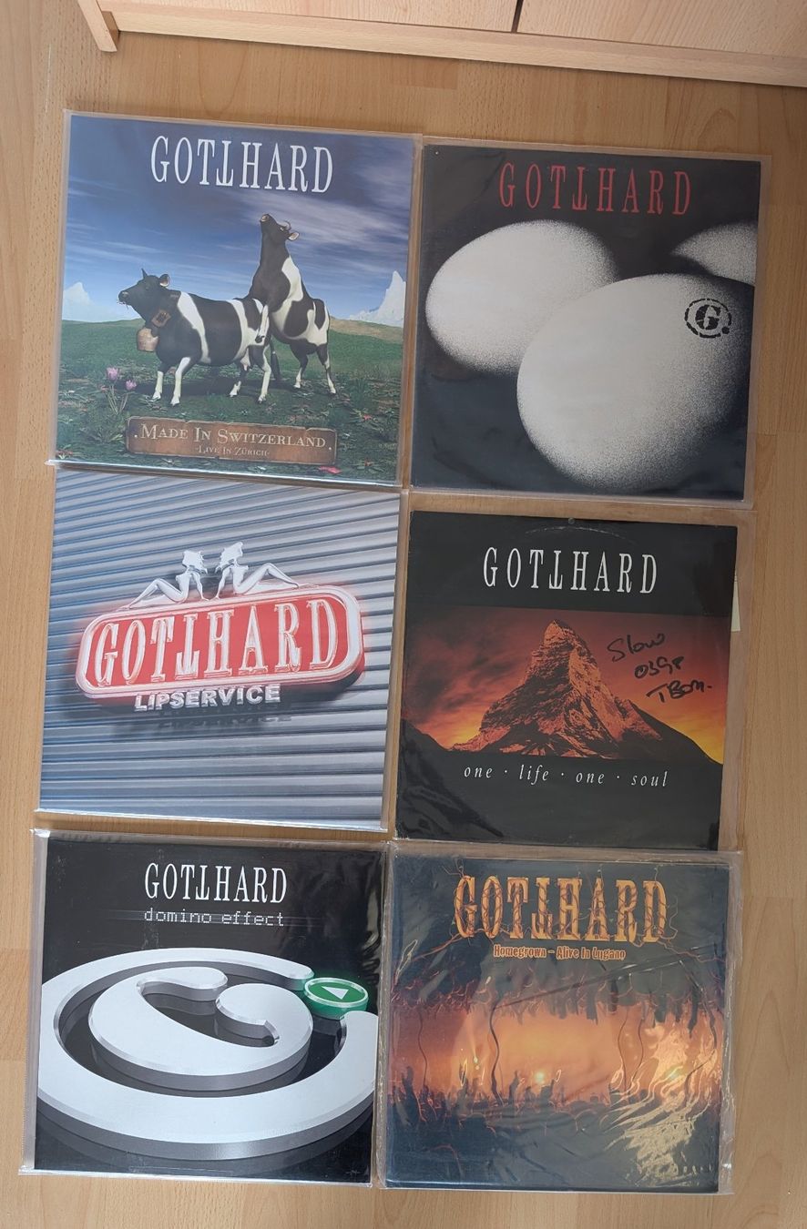 Dischi in vinile: Gothard LP Sammlung - Schweizer Hard Rock Legenden! – Nuovo (secondo la descrizione) da Sarmenstorf venduto da bw68 2