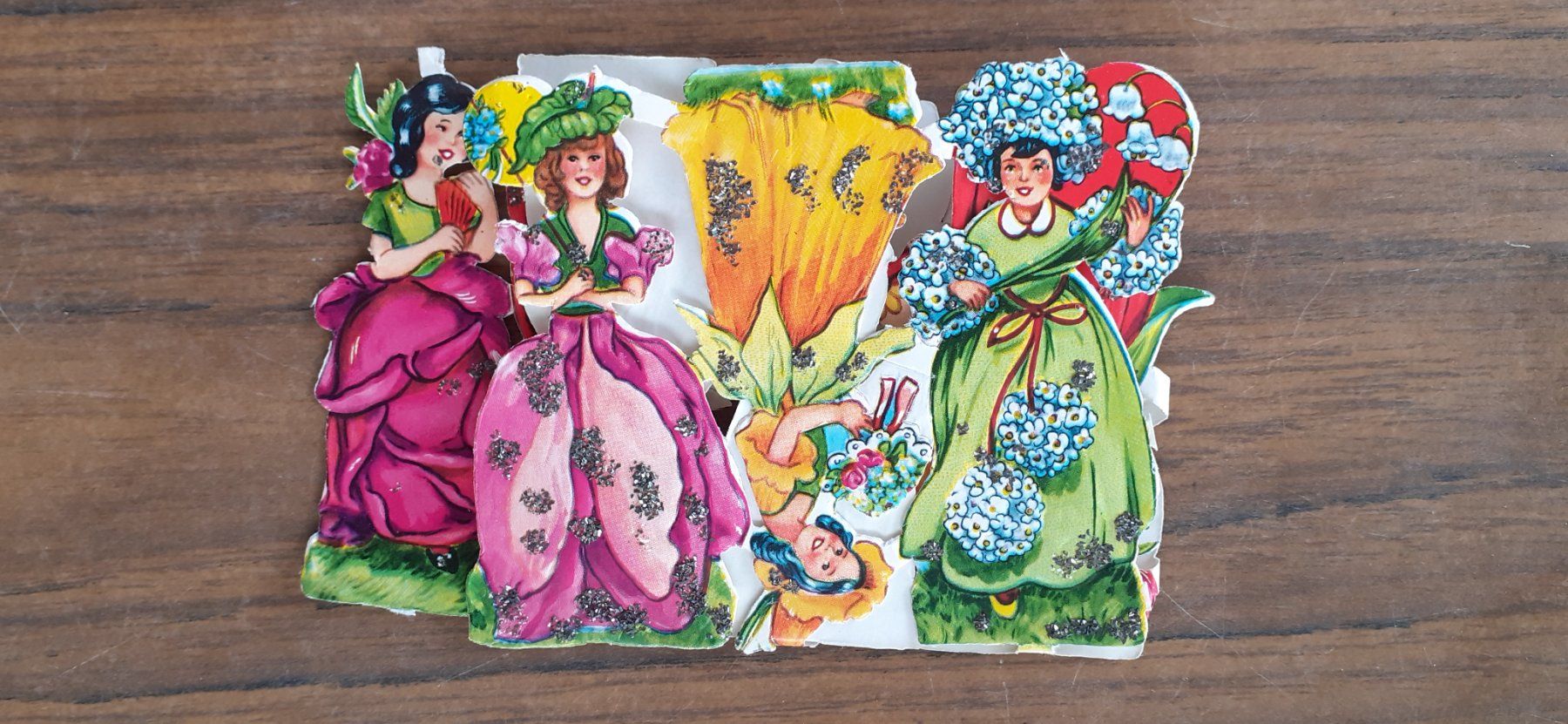 Kit bricolage: Blumenkinder Papier 1980er – Usato da Mörschwil venduto da lindaswunderkiste 4