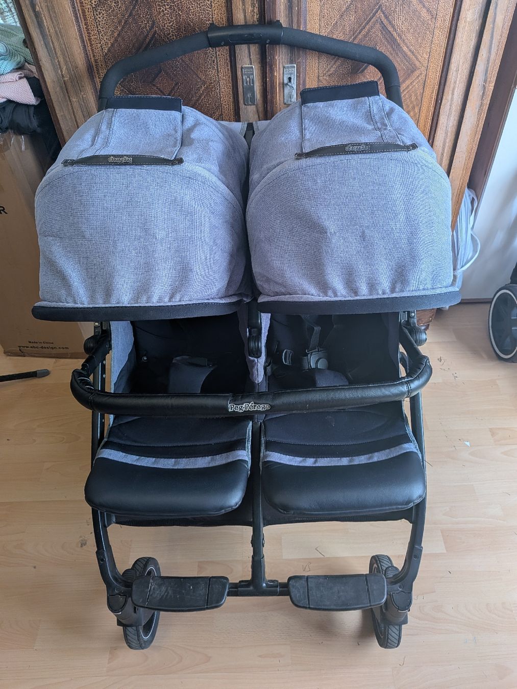 Peg Perego Carrozzine: Zwillings Geschwister Wagen – Usato da Mädris-Vermol venduto da Lady365 1