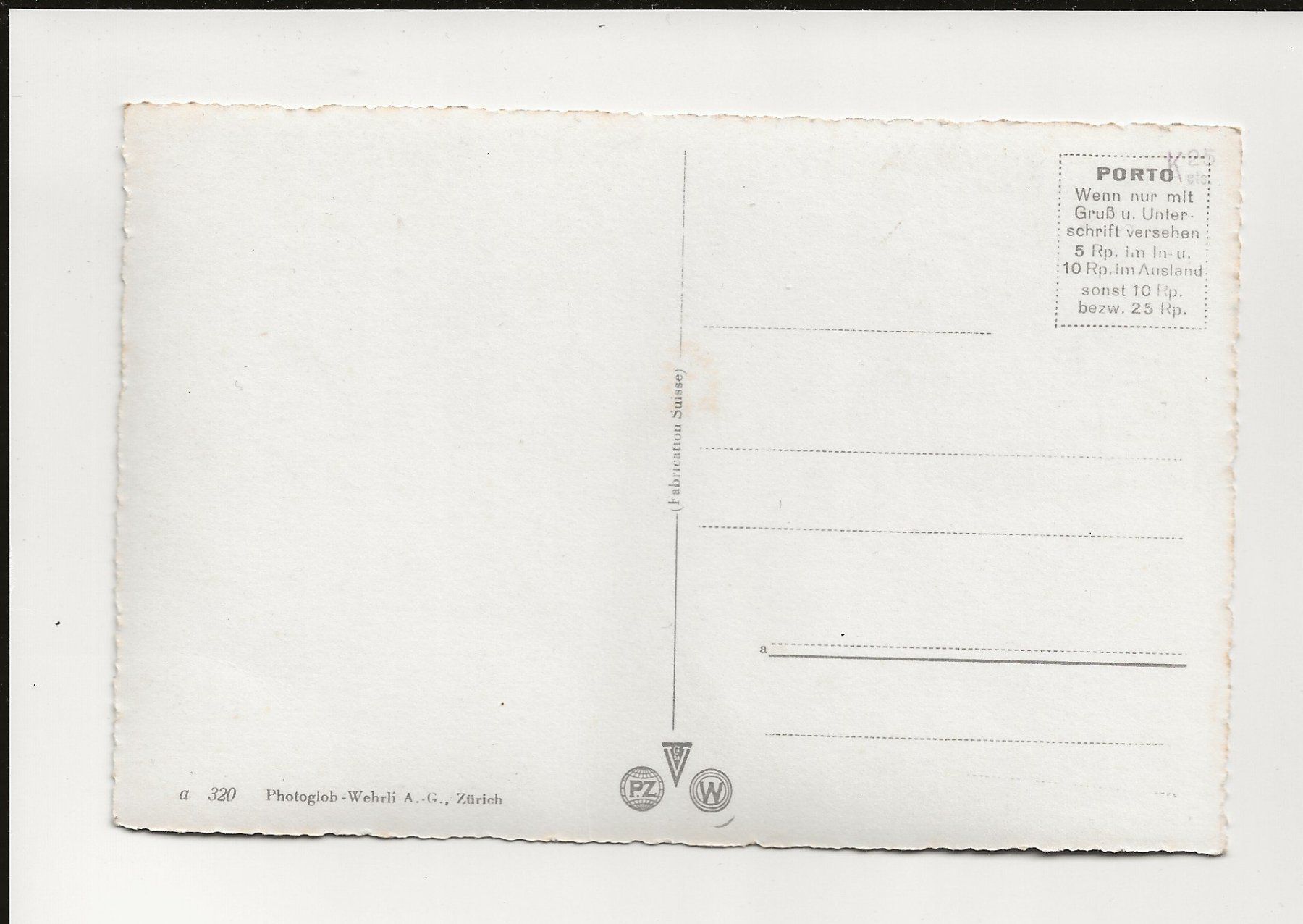 Cartoline postali: AK ca.1945 Bern Lorrainequartier – Usato da Greifensee venduto da 315WDO 1