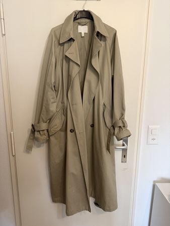 Damen Trenchcoat beige zweireihig neuwertiger Zustand