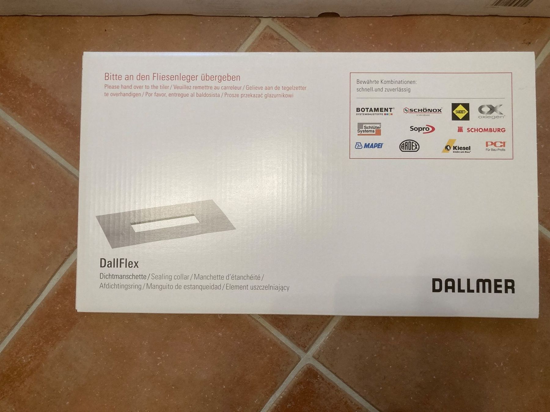Docce: Neue Duschrinne Dallmer DallFlex - ungebraucht! – Nuovo e nell'imballaggio originale da Seuzach venduto da Mweiga 2
