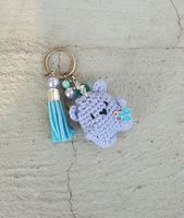 Amigurumi Schlüsselanhänger mit Teddy Bär   Geschenkidee