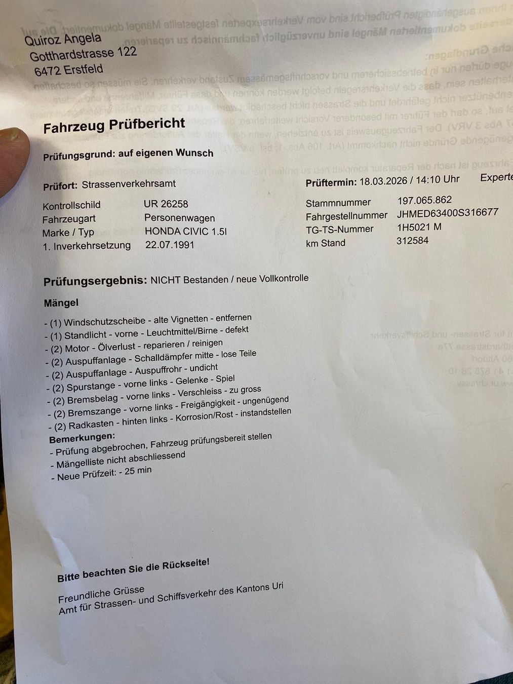 Honda Autos: Honda Civic ED6 – Gebraucht aus Bonstetten von Civic_ej 9