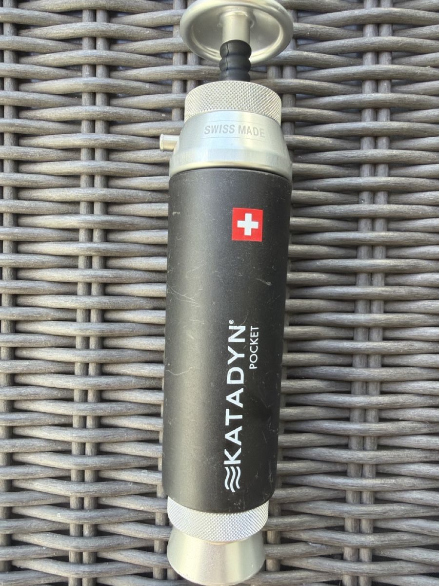 Katadyn Sanitari: Katadyn Pocket Wasserfilter Microfilter guter Zustand – Usato da Stäfa venduto da AlpenSegler01 4