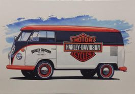 VW Kombi - HARLEY-Davidson
