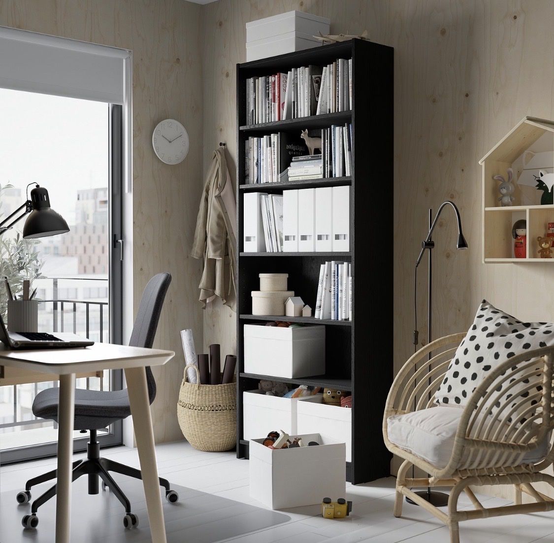 Ikea Étagères: IKEA Bücherregal BILLY Schwarz 80x28x202 – D'occasion à Uster par nic_nb77 4