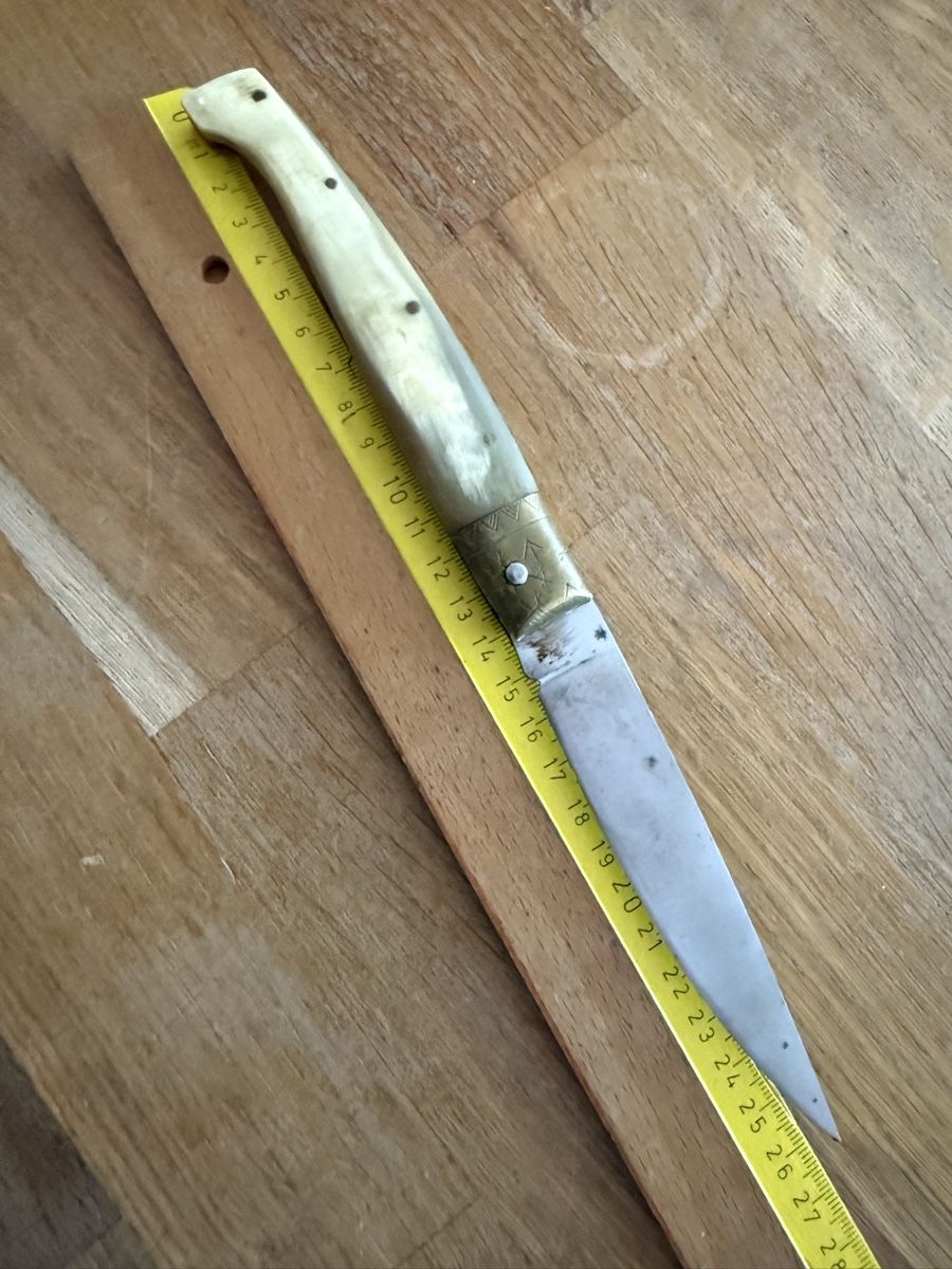Coltelli tascabile: Antikes Sardinisches Taschenmesser Sackmesser  – Usato da Goldach venduto da Messerguru 9