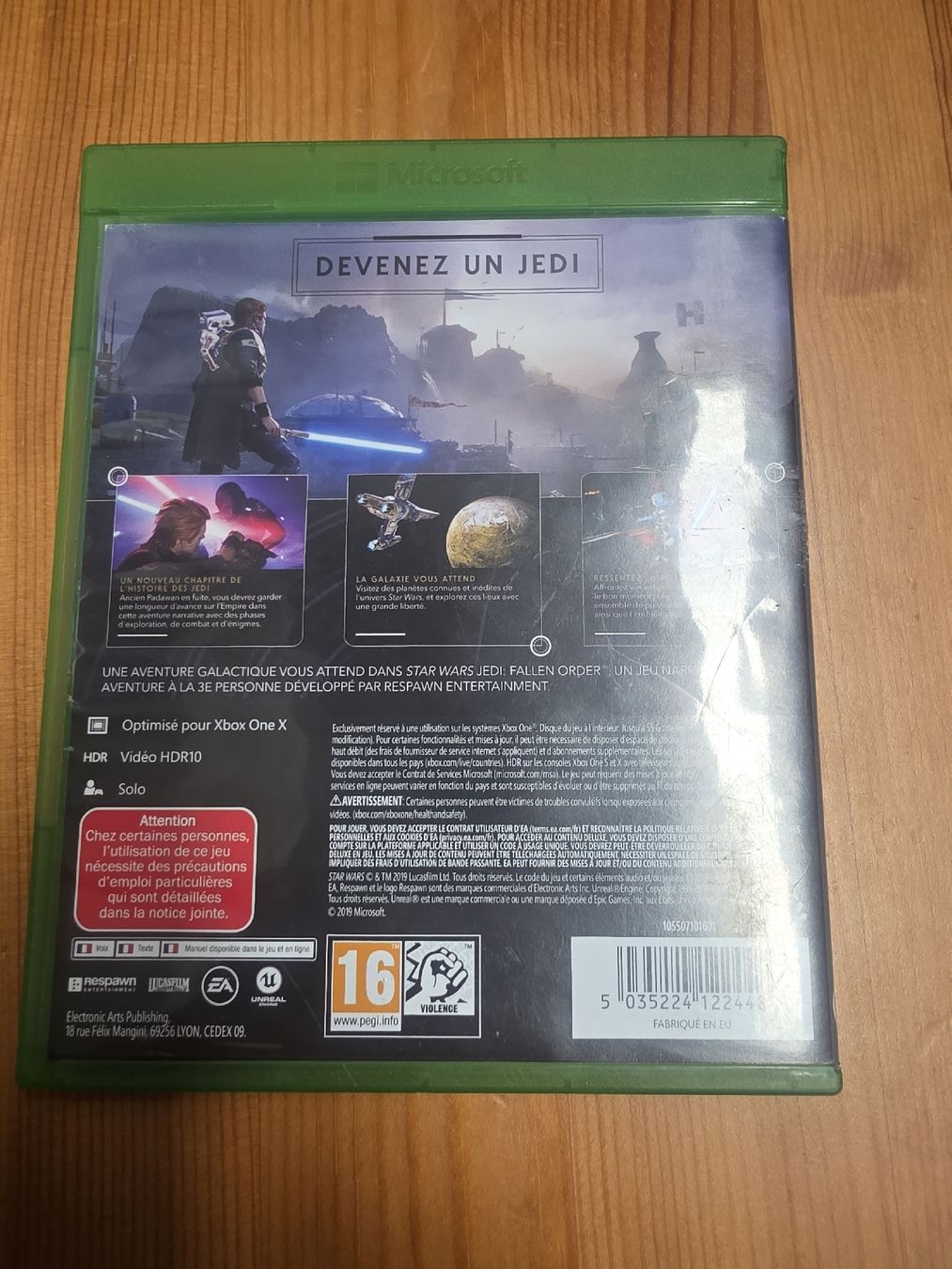 Giochi: Star Wars Jedi Fallen Order Xbox One – Usato da Chavornay venduto da Crash37 1
