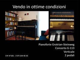 Pianoforte Grotrian-Steinweg Concerto G-113 147219 verticale