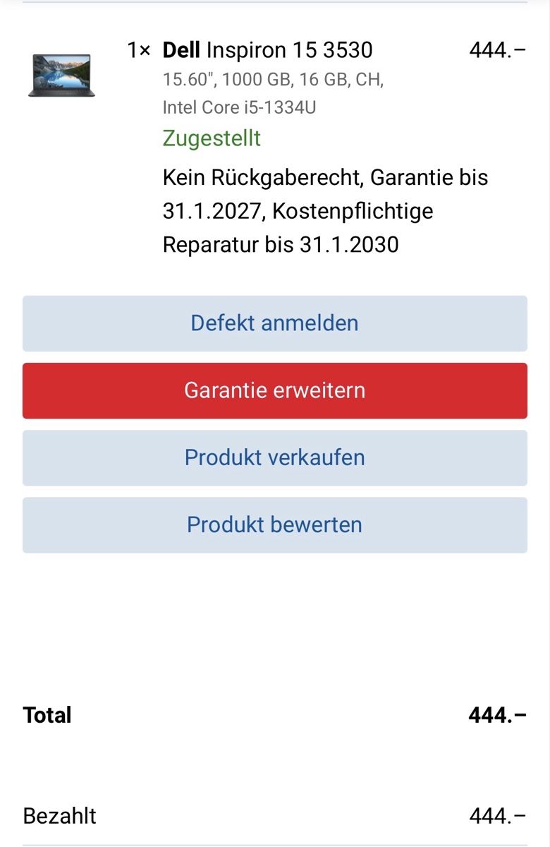 Dell Notebooks: Dell Inspiron 15 3530 – Gebraucht aus Flurlingen von ezail36 4
