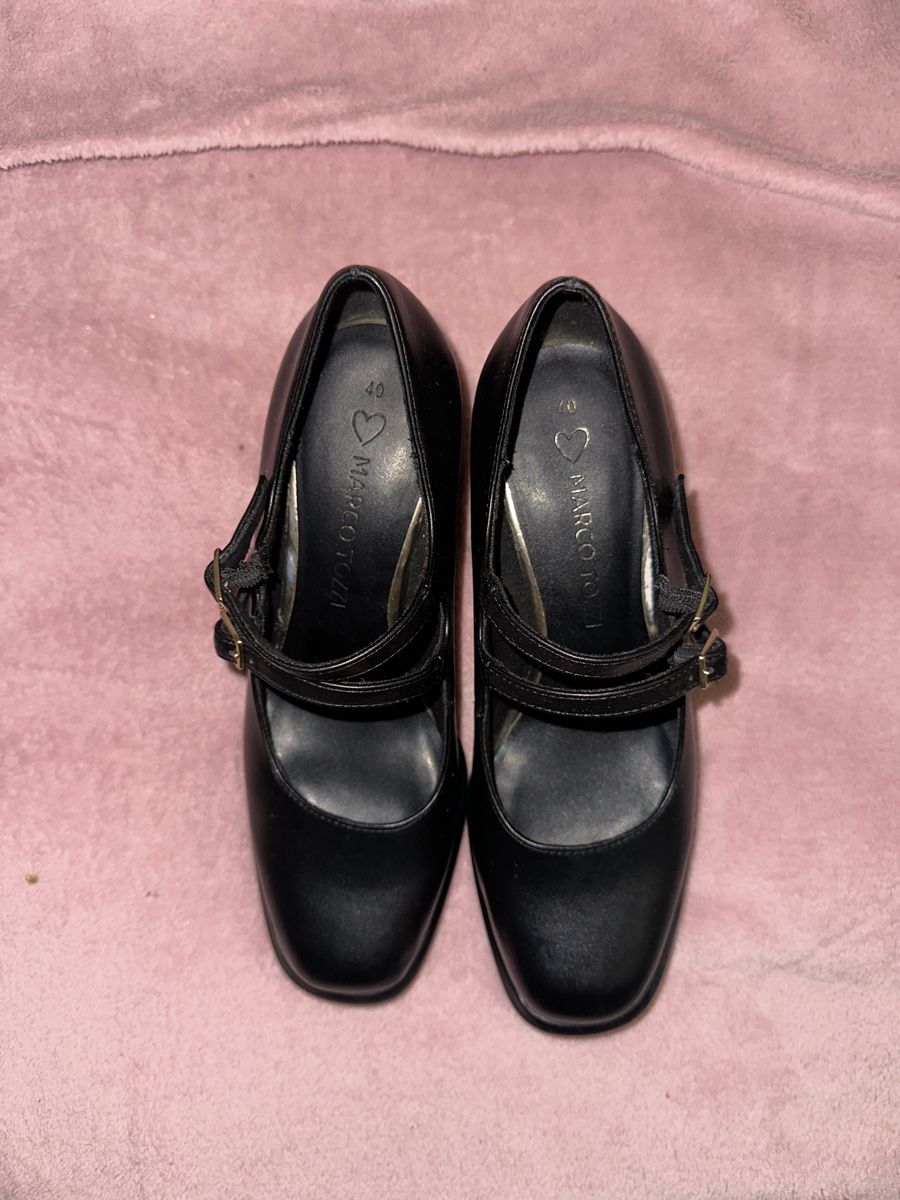 Damenschuhe: Marco Tozzi Black Platform Heels, Gr 40 – Neu (gemäss Beschreibung) aus Dübendorf von Roslabones 2