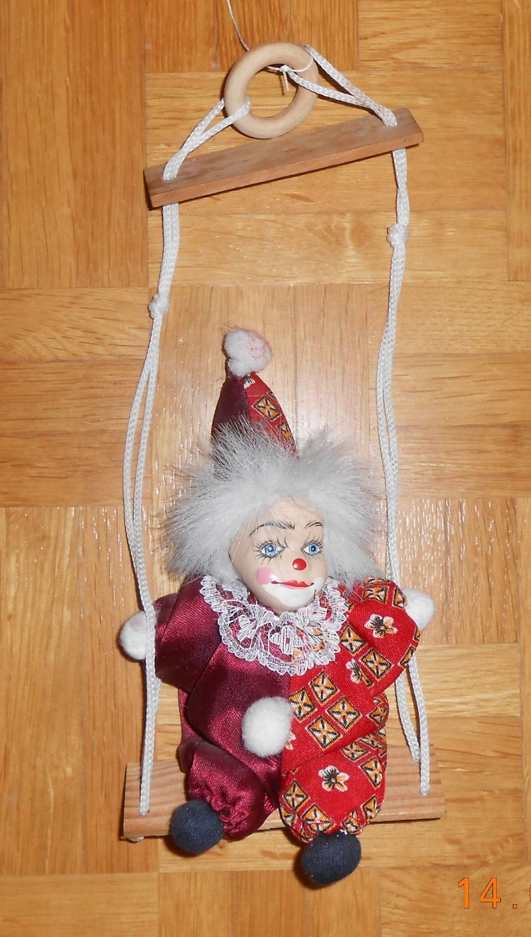 Statuette: Clown auf Schaukel – Usato da Rafz venduto da Sonnenblume305