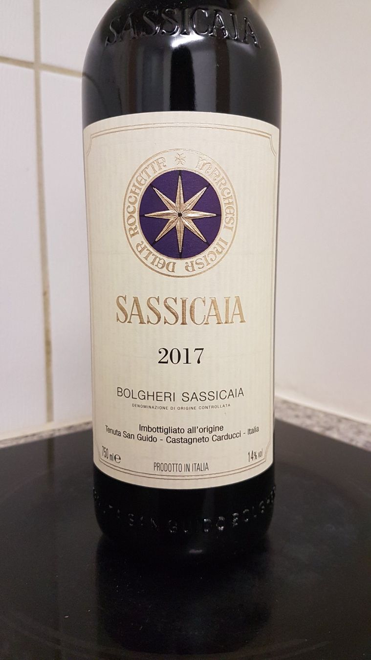 Sassicaia Vins: Sassicaia 2017 – Neuf (Voir description) à Grenchen par poggione 1
