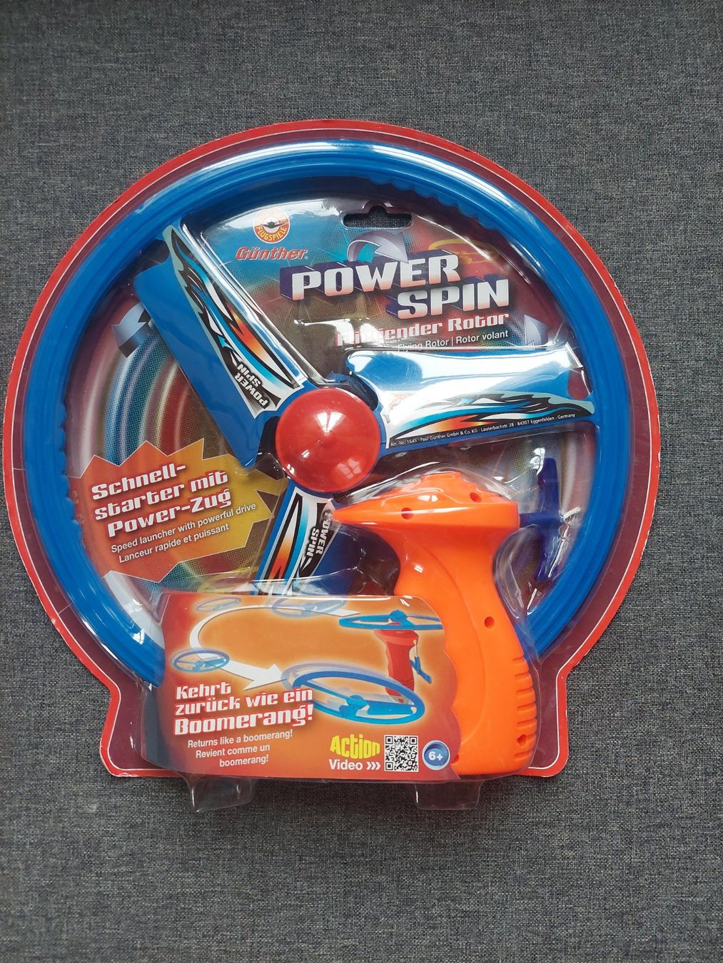 Giocattoli: Günther Power Spin – Nuovo e nell'imballaggio originale da Beckenried venduto da Havacola 2
