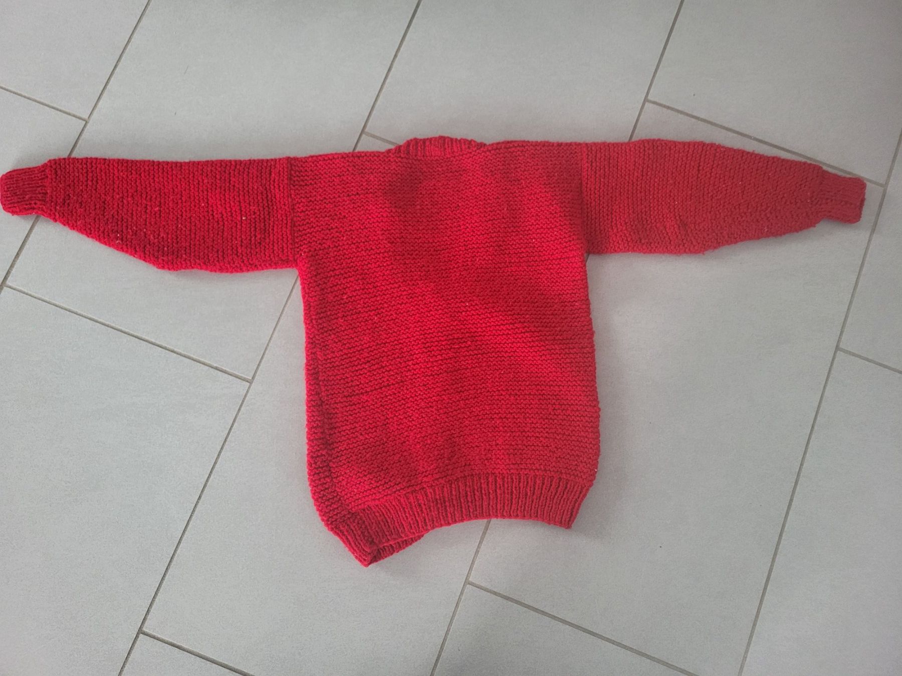 Maglioni & Felpe: Wolle Jacke Pulli gr. 101 110 116 Hand Made – Usato da Boswil venduto da i12i 2
