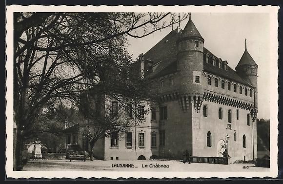 Ansichtskarten: AK Lausanne, Le Chateau – Gebraucht aus Berlin von bartko-reher