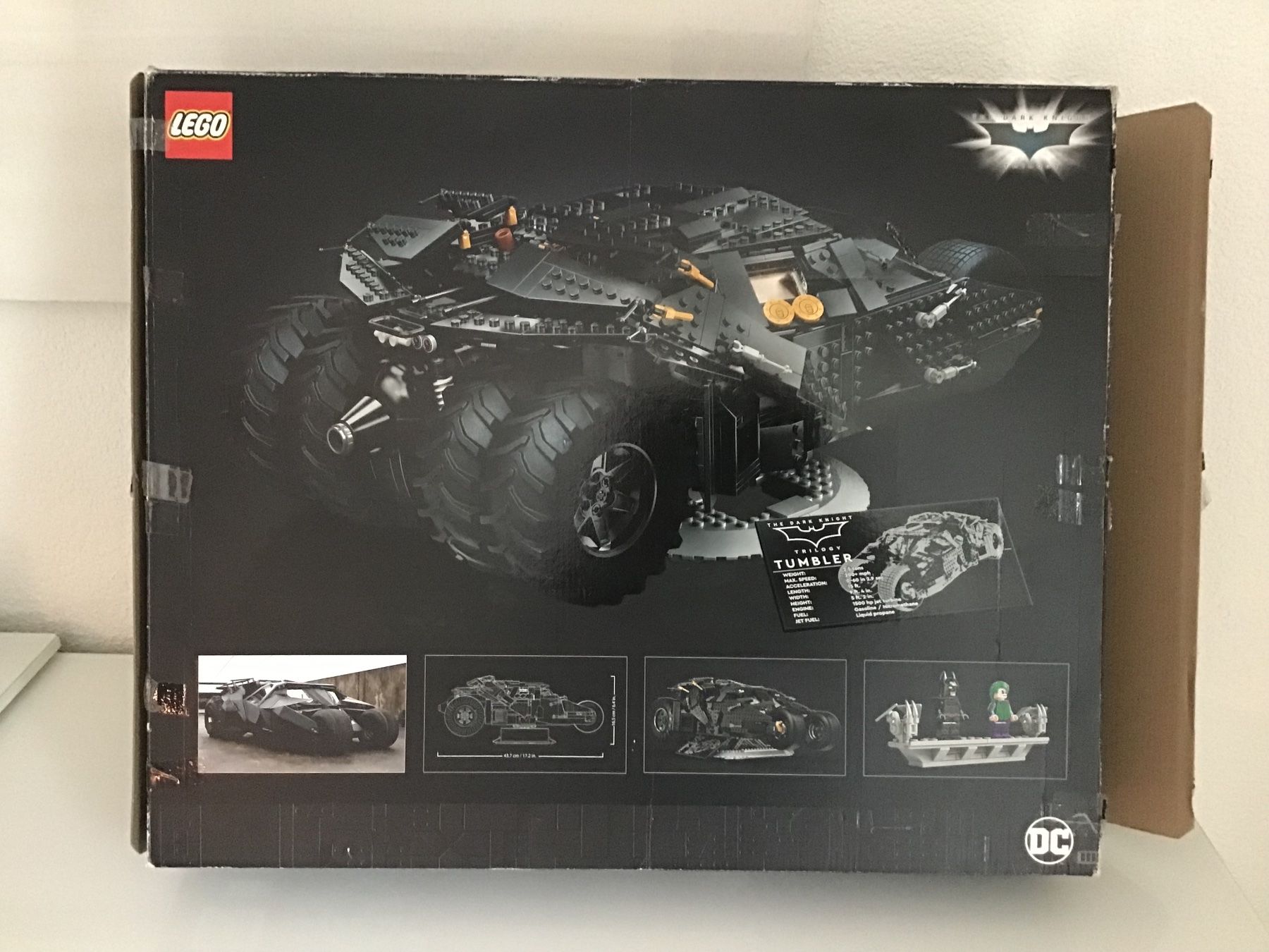Lego Baukästen: Lego DC Comics Batman Tumbler 76240 – Gebraucht aus Rodersdorf von alfa03 9
