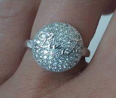 Anello NUOVO argento e zirconi Liu Jo mis. 14