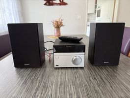 Sony CMT SBT20B Stereoanlage mit Bluetooth, CD, DAB+ und USB