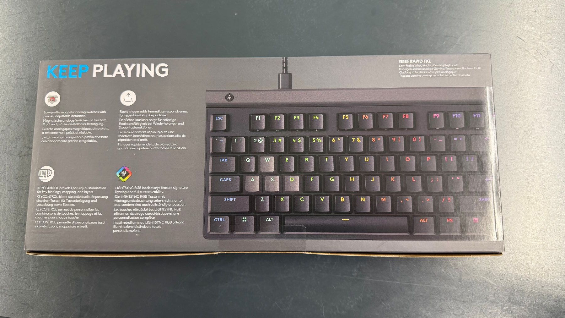 Logitech Claviers: Logitech G515 RAPID TKL Tastatur neu – Neuf avec emballage d'origine à Zürich par Jxltn 1
