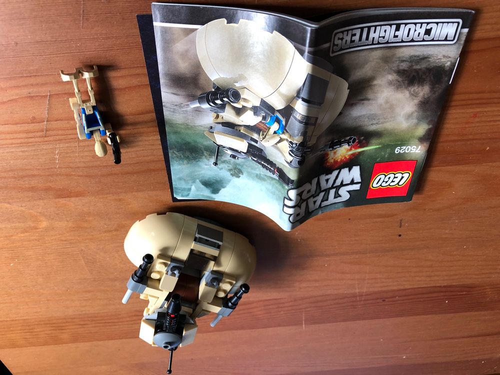 Lego 75029 AAT Microfighter mit Anleitung und Minifigur | Kaufen auf ...