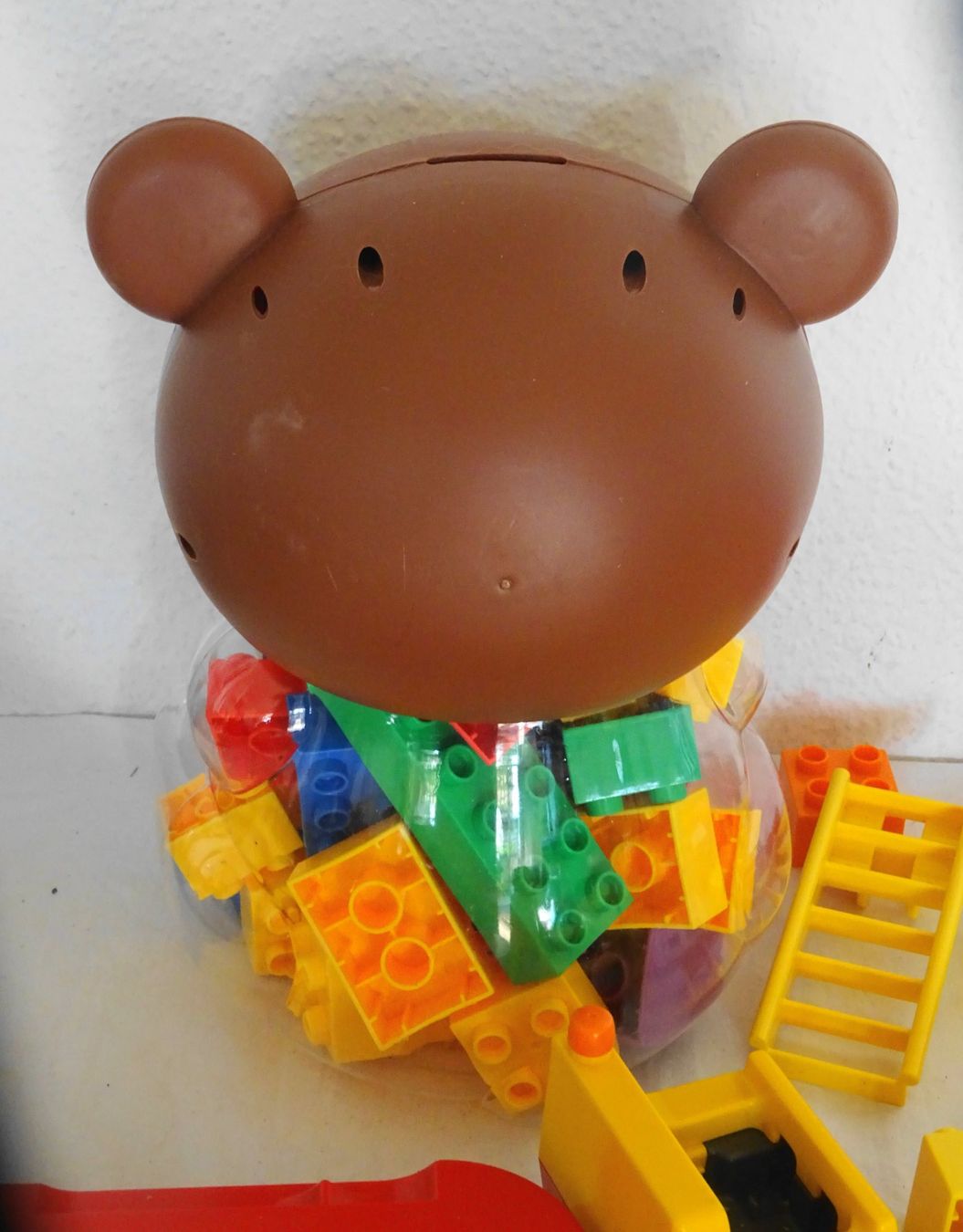 Kit di costruzioni: Bausteine Set und Bär Spardose / Klemmbausteine – Usato da Zürich venduto da Connie8 2
