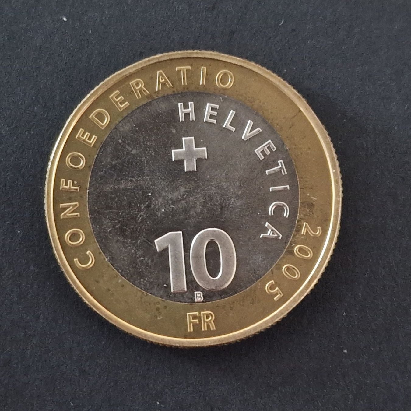 Alle Münzen: CHF 10.- commémorative 2005 – Gebraucht aus Bouveret von psv01 3
