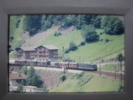 Gotthard Nordrampe mit Re 6/6, ca 1995, Schweizerische Bunde